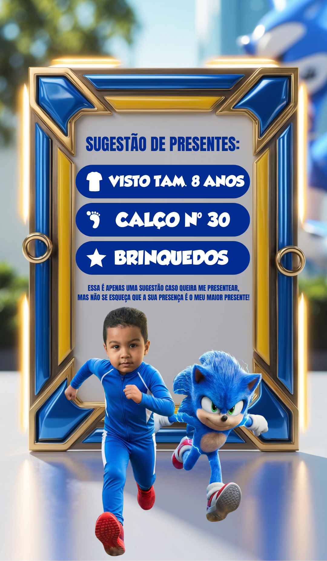 Sugestões de presente