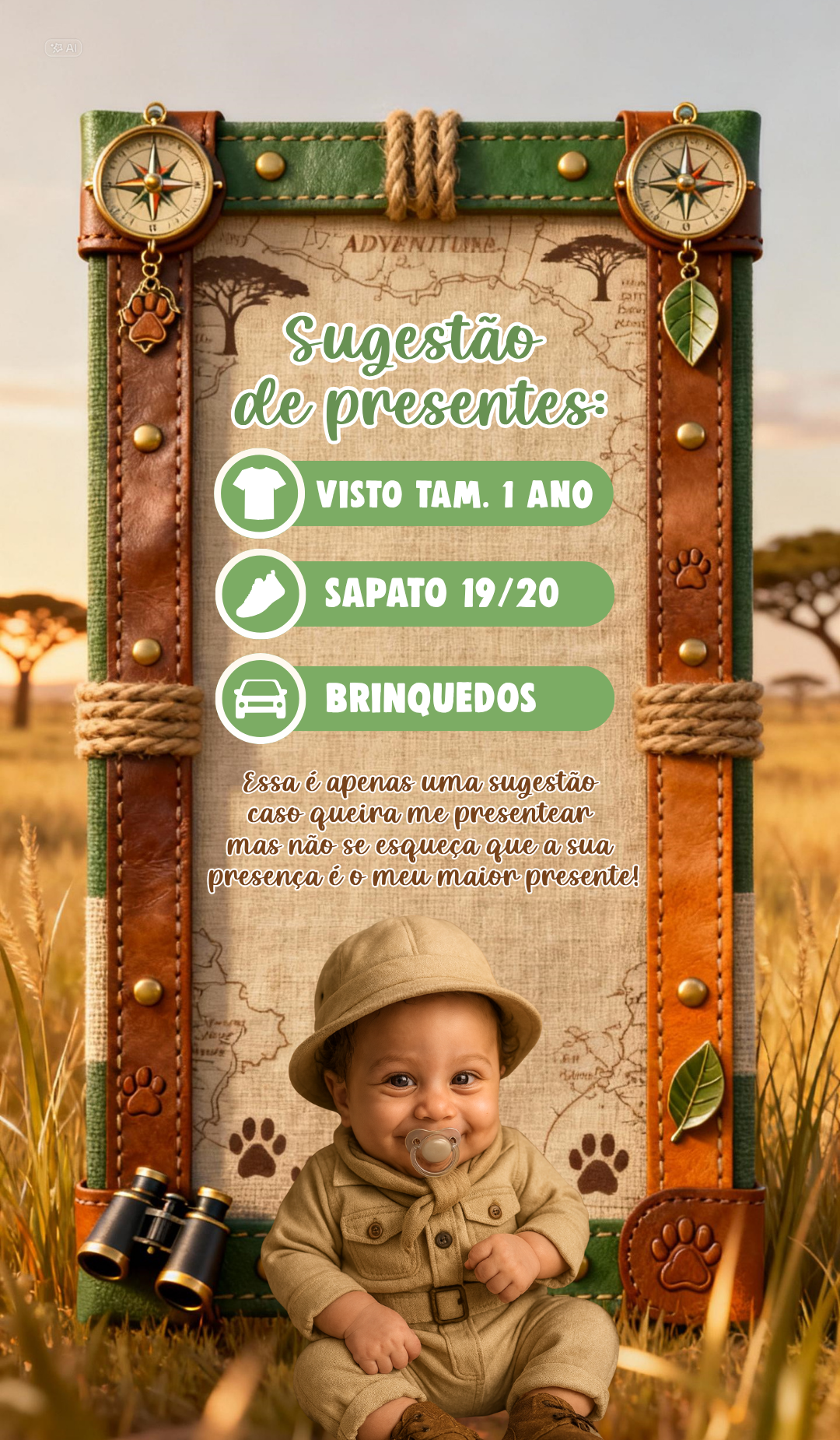 Sugestões de presente