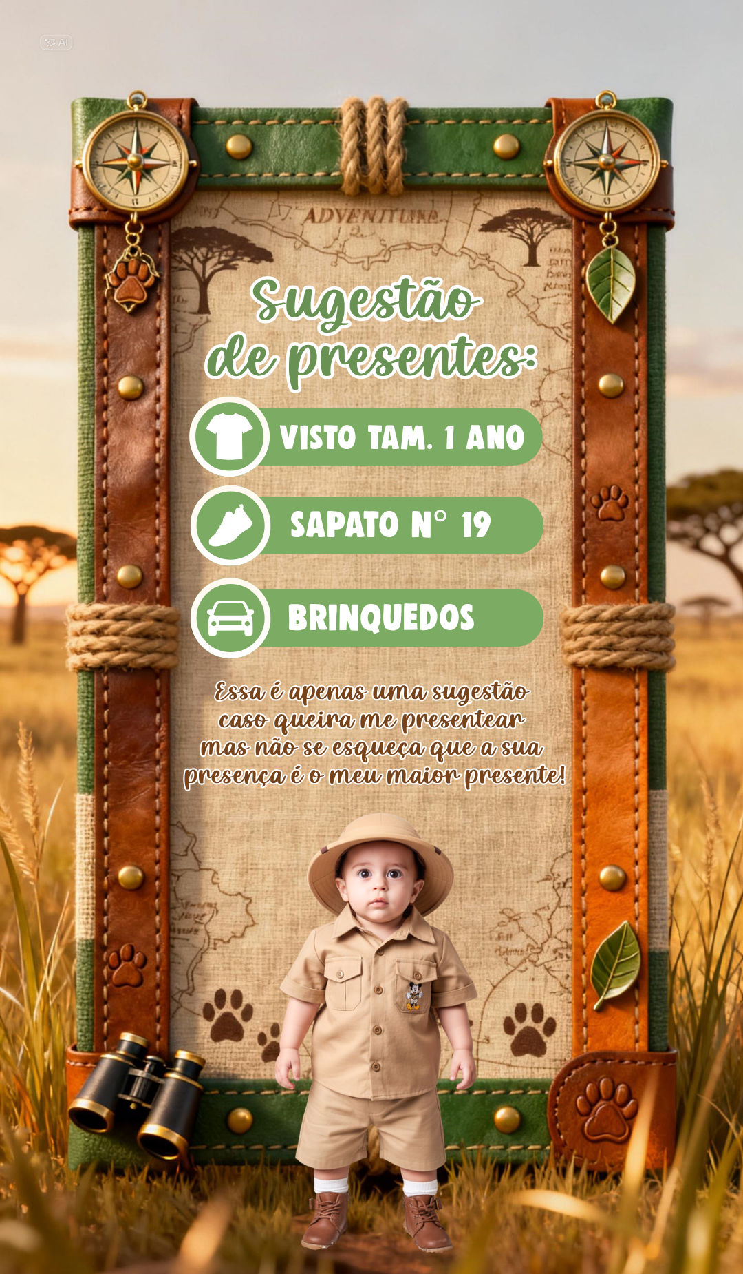 Sugestões de presente