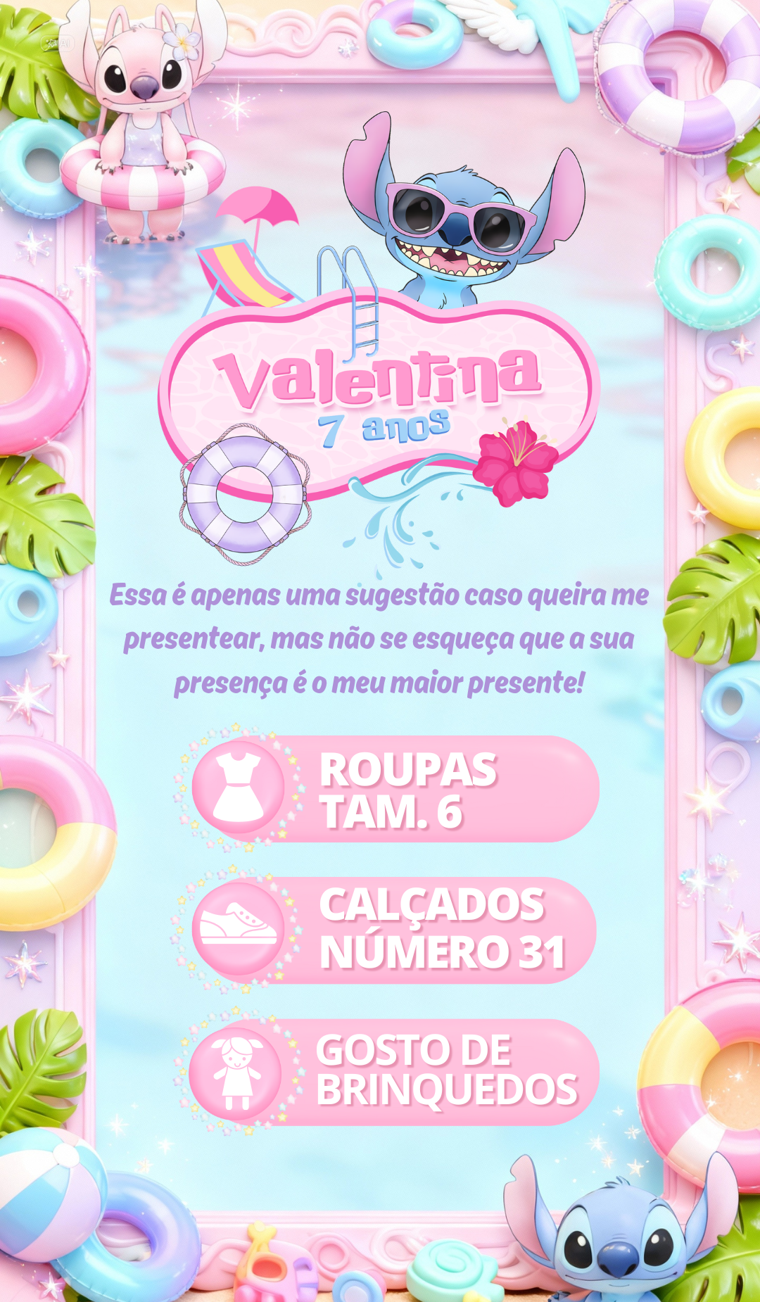 Sugestões de presente